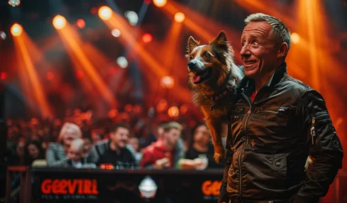 Marc Métral et sa chienne Wendy surprennent les juges de Britain's Got Talent avec un incroyable numéro de ventriloquie