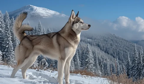 Le husky : un chien de traîneau devenu compagnon fidèle grâce à sa beauté et ses performances physiques