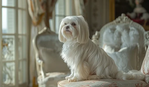 L'histoire fascinante du bichon maltais : un compagnon élégant et apprécié depuis l'époque des pharaons