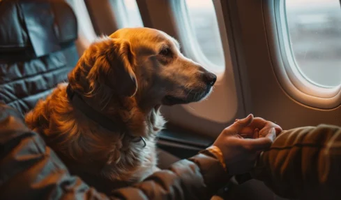 Prendre l'avion avec un chien : conseils pour un voyage serein avec votre compagnon à quatre pattes