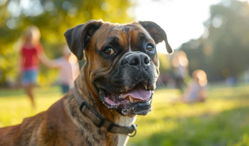 Le boxer : un chien enthousiaste et robuste, parfait pour les familles dynamiques et les maîtres actifs