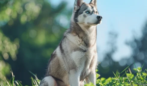 Le husky sibérien : un compagnon fidèle au pelage magnifique et aux yeux envoûtants