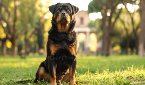 Tout savoir sur le rottweiler : une race ancienne et protectrice, utilisée depuis l'époque romaine