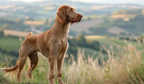 Le spinone : un compagnon de chasse italien au caractère doux et au pelage épais adapté à la campagne