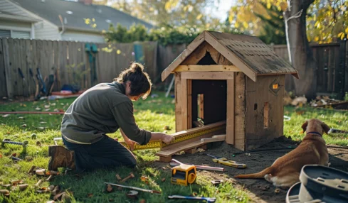Comment construire une niche pour chien : choisir l'emplacement, assurer l'isolation et personnaliser la déco