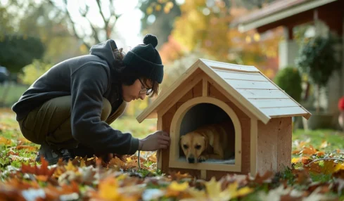 Comment bien isoler la niche de son chien : guide pratique pour protéger votre animal des intempéries